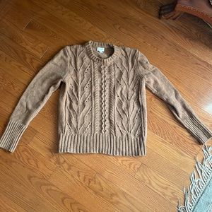 J. Crew Cable Knit Sweater